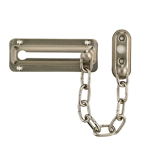 Security Door Chain - Satin Nickel
