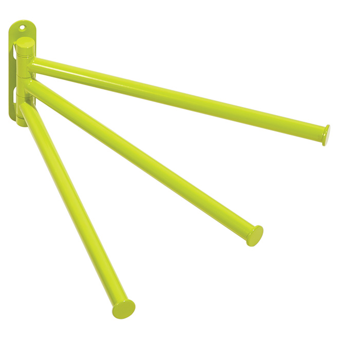 Porte-serviette triple « Chroma », vert contemporain
