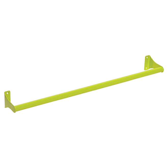 Barre à serviette « Chroma » 24 po, vert contemporain