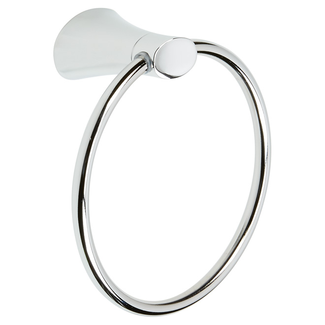 Towel Holder - "Sophia" Towel Ring - Chrome
