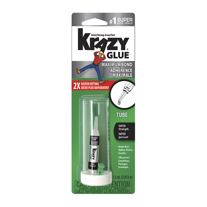 Krazy Glue(MC) en gel à adhérence maximale, 2 ml
