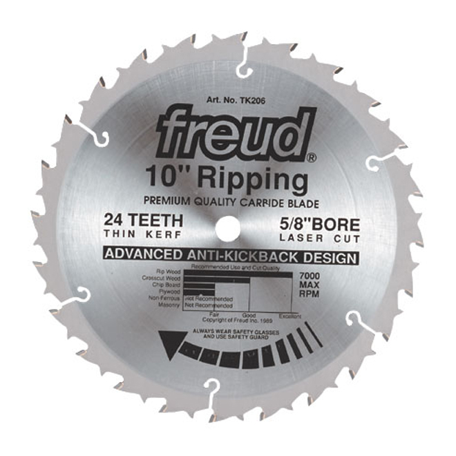 10-In Circular Saw Blade