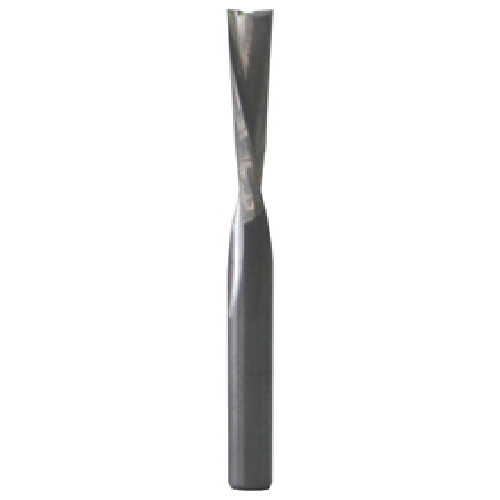 Foret à toupie 1/4" cannelure double et spirale ascendante