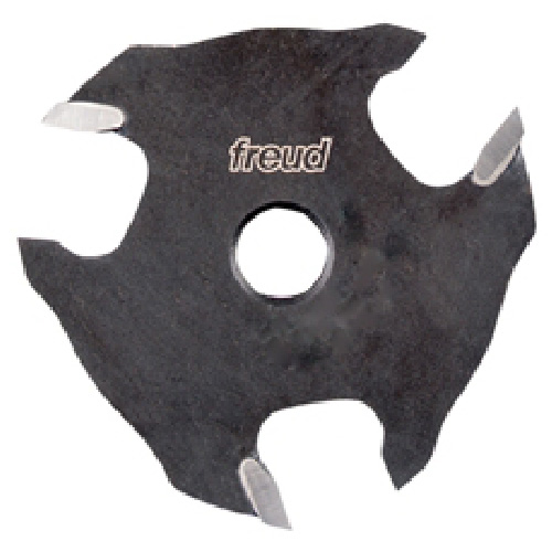 Fraise une taille à rainurer 3/16" en carbure 3 ailes