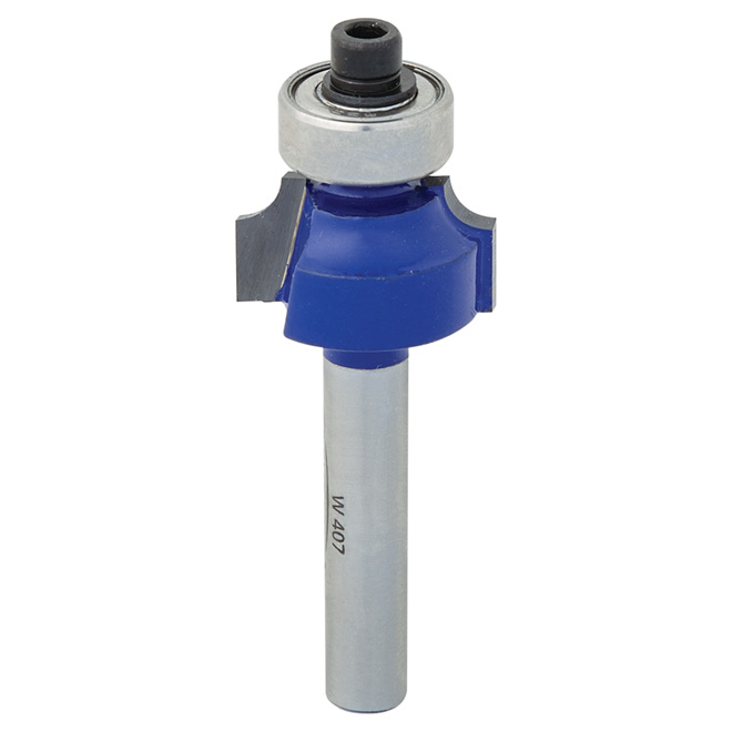 1/8" Radius Rounding Over Bit, Carbide Tipped