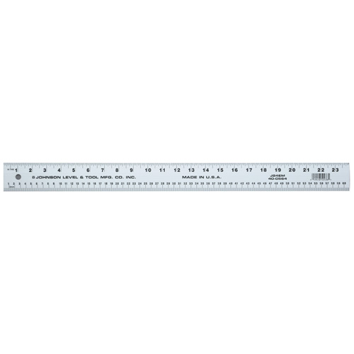 Straight edge ruler