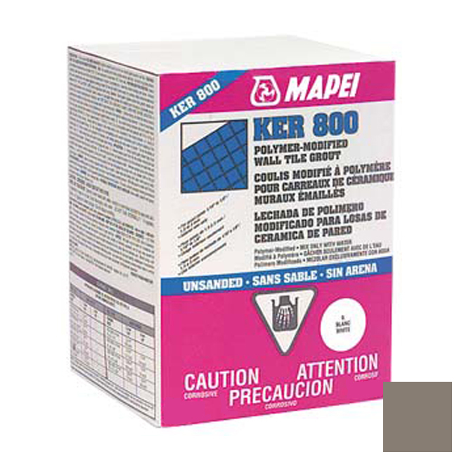 Coulis pour mur «KER 800» 2,27kg - Gris