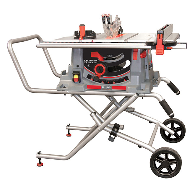 10-in Jobsite Table Saw with Folding Stand