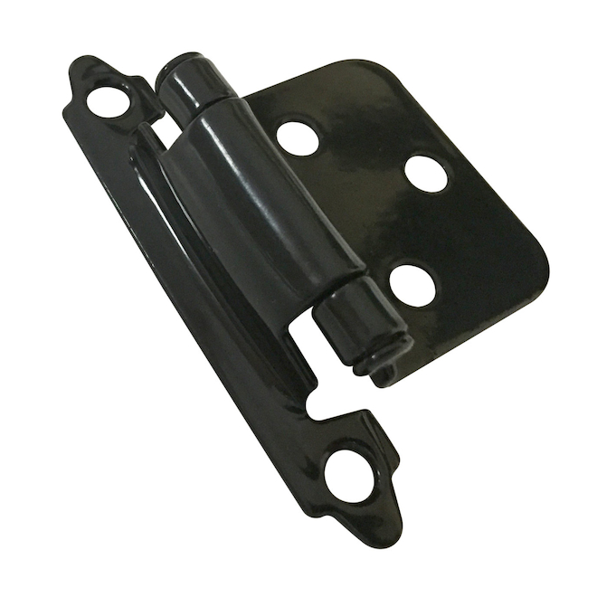 Self-closing hinge - Black - Pack of 2