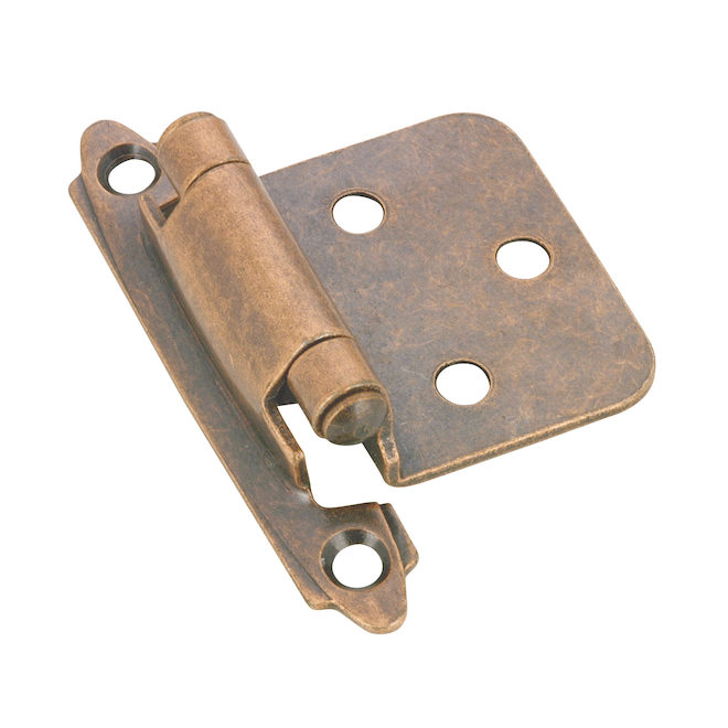 Penture à ressort en paquet de 2, cuivre antique