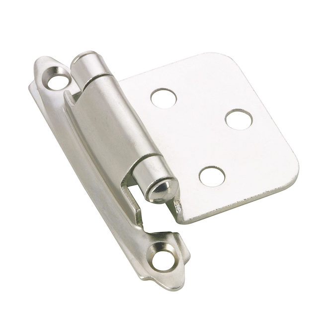 Penture à ressort en paquet de 2, chrome