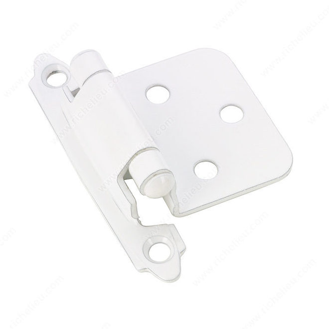 Penture à ressort en paquet de 2, blanc