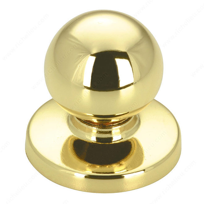 Metal Knob Brass