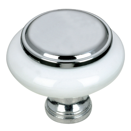 Bouton « classique » métal et céramique