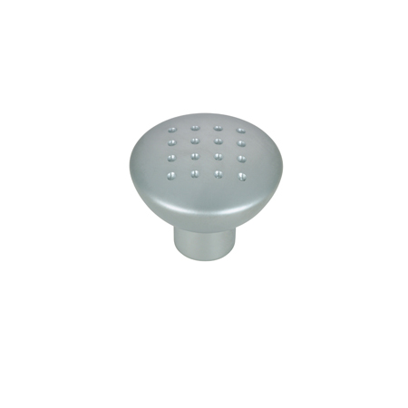 Metal Knob Satin Chrome