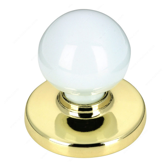 "Classic" Metal Wardrobe Knob