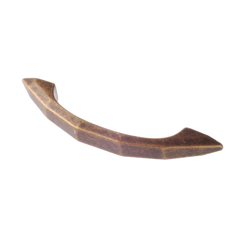 Metal Handle Pull burnished Brass