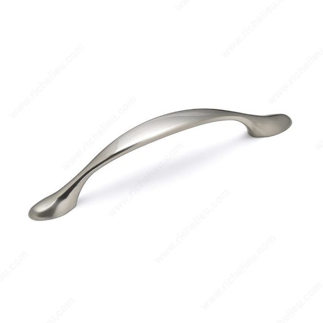 Cabinet Handles - Classic - Brushed Nickel - 10/Pack