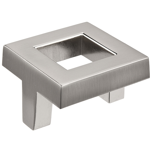 Metal Knob Brush nickel
