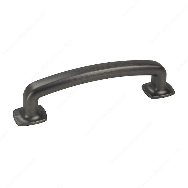 Metal Handle Pull Antique Nickel