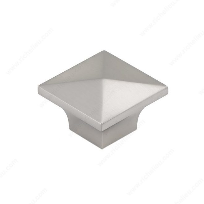 Cabinet Knobs - Modern - Brushed Nickel - 10 pack