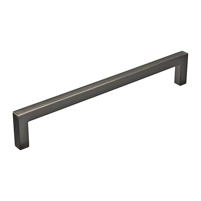 Poignée en métal nickel antique
