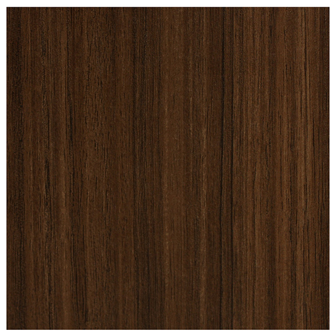Bande de finition, mélamine, chocolat au lait, 3/4 po x 250 pi
