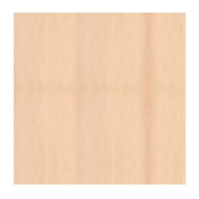 Feuille de placage, érable, préencollée, 24 po x 96 po