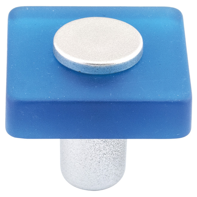 Bouton « contemporain » en plastique