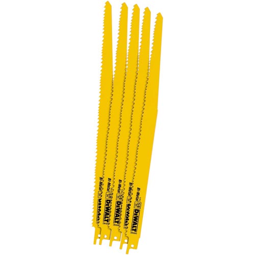 Bi-Metal Reciprocating Blades - 12" - 5-8 TPI