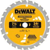 Lame de scie circulaire, carbure, construction, 24 DT/7 1/4