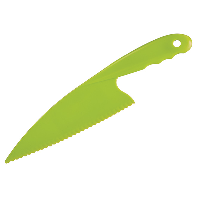 Couteau à laitue en plastique, 12", vert