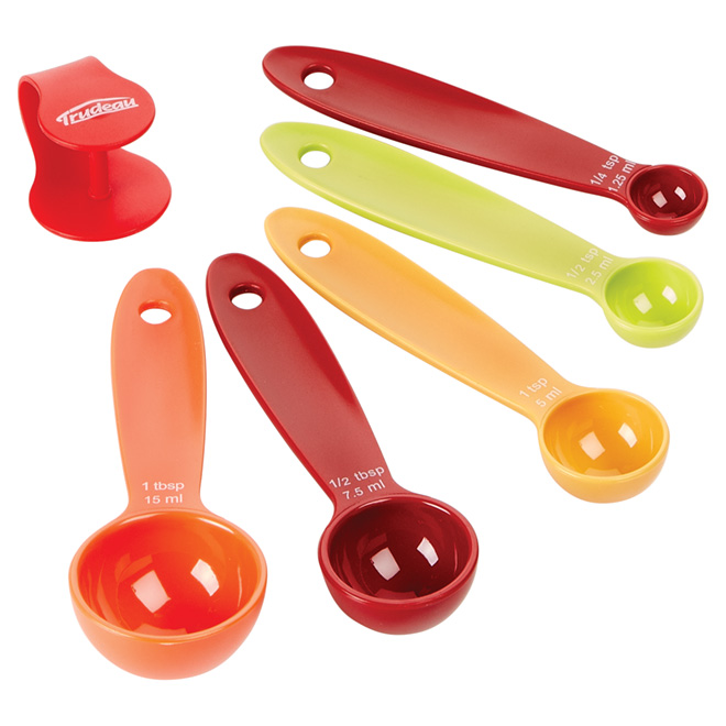 Measuring Spoon Set -5 pieces - Assorted Colors