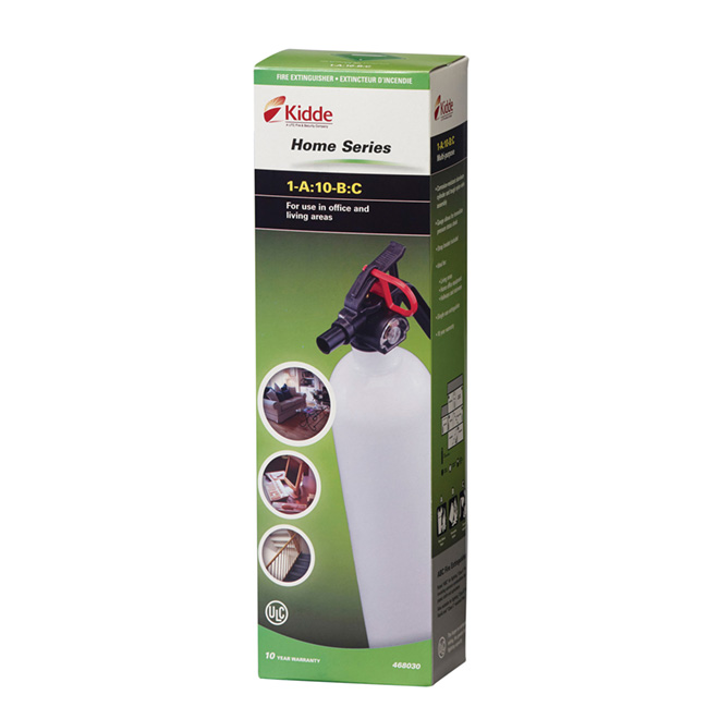Fire Extinguisher - Non-Refillable - 1A/10BC - 2.5 lb