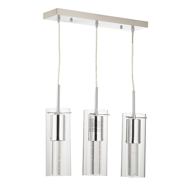 installation de luminaire suspendu