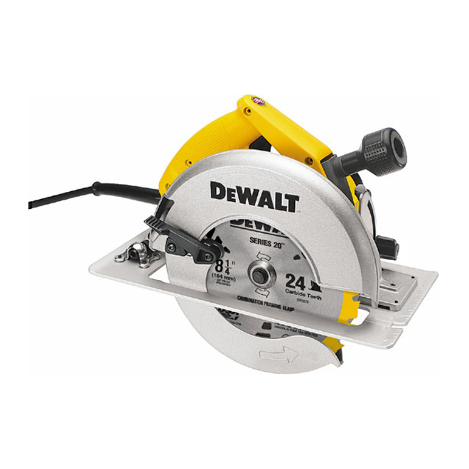 Circular Saw with Rear Pivot Adjustment - 8 1/4" - 15 A