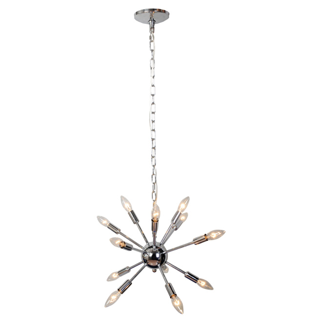 12-Light Pendant Light - 51"
