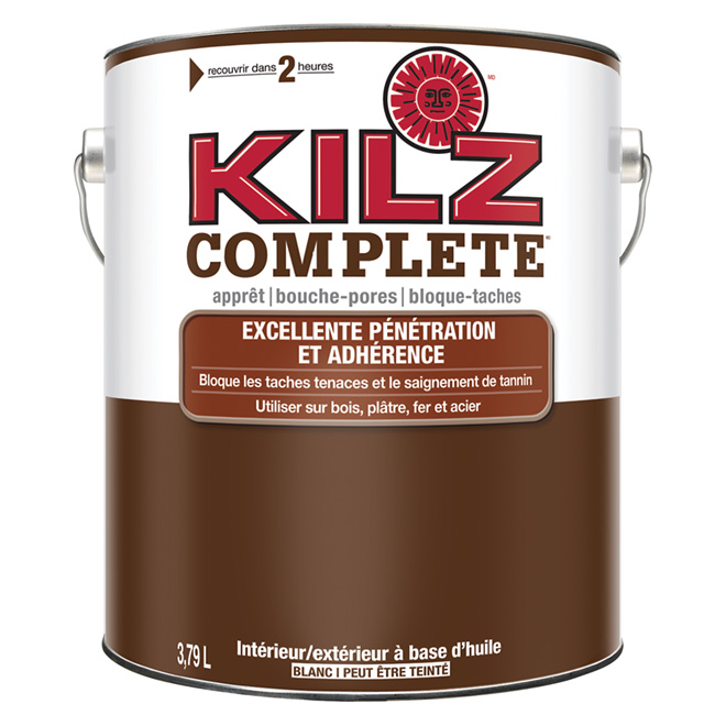 Apprêt-scellant Alkyde Intérieur/extérieur «Kilz»