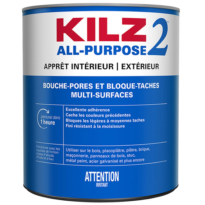 Interior Water-Based Primer, Sealer and Stain blocker