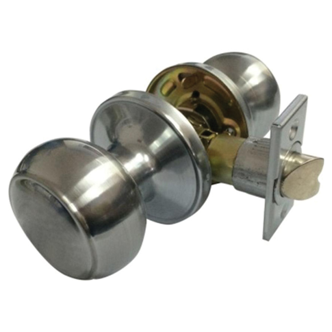 Passage Knob - Satin Chrome