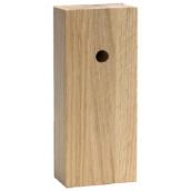 Support en chêne pour main courante «Moderne», bois naturel