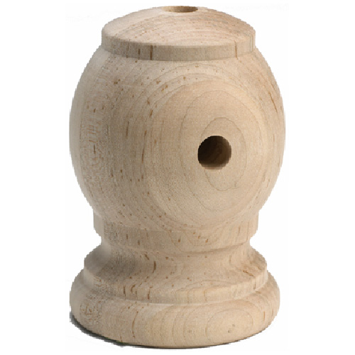 Maple Round Handrail Bracket, Maple