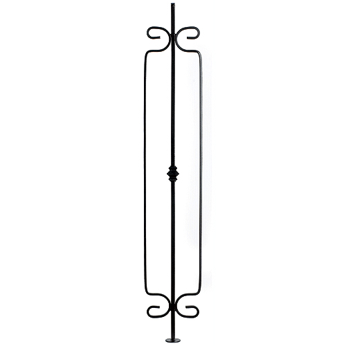 Panneau en fer forgé « Oxford », horizontal