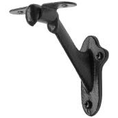 Metal Handrail Bracket, Black