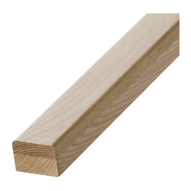 "Zen" Oak Handrail - 8' - Natural