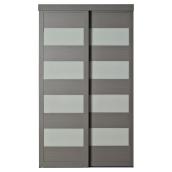 Porte coulissante «4-Lite» 60 po x 80 1/2 po