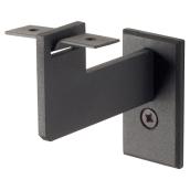 Steel Handrail Bracket, Black