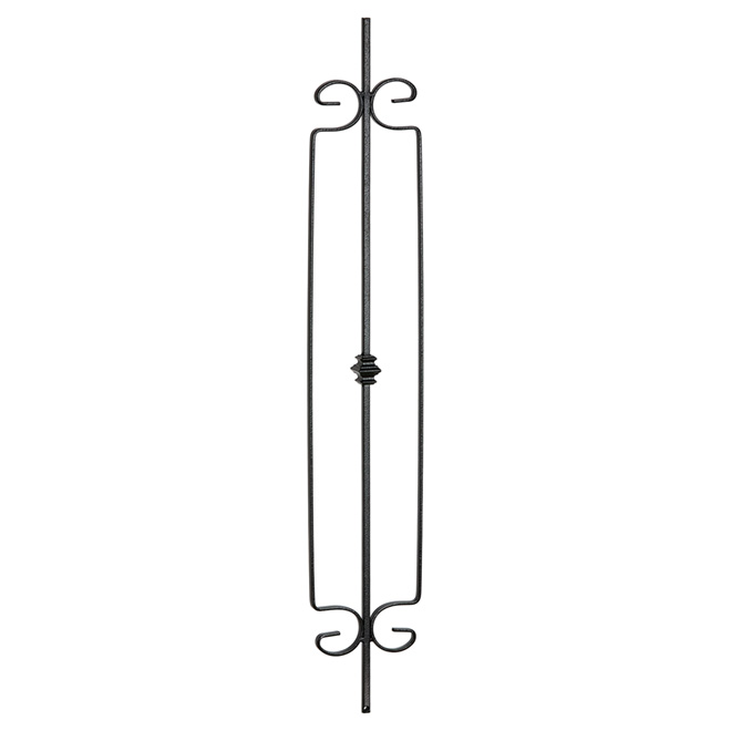Panneau en fer forgé « Oxford », horizontal