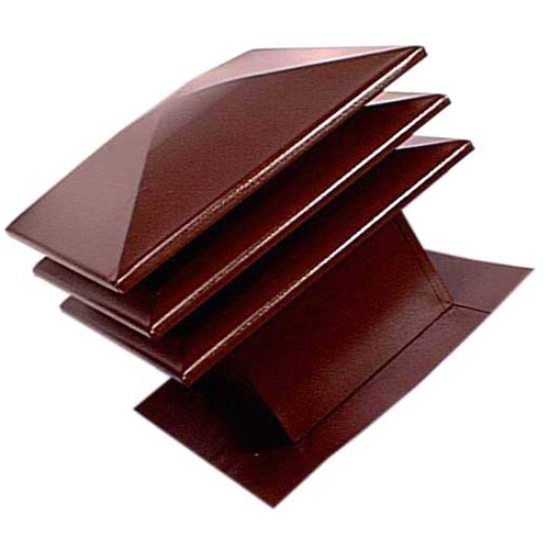 Sloped-Roff Attic Ventilator 18" x 20" - Brown