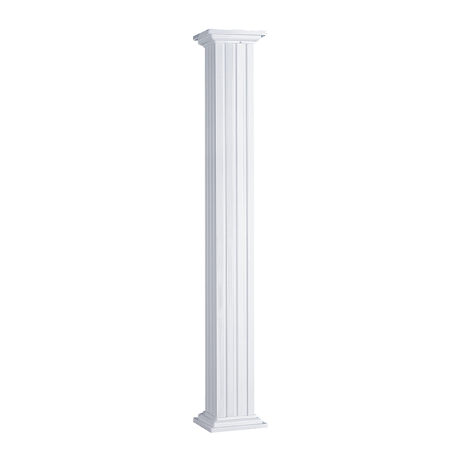 Colonne d'extérieur en aluminium, 120 po